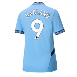 Manchester City Erling Haaland #9 Hemmatröja Dam 2024-25 Kortärmad